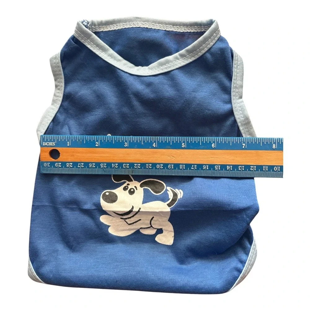 Lot of 8 Funny Graphic Dog Tank Tops Small Puppy Shirts Assorted Colors Bundle